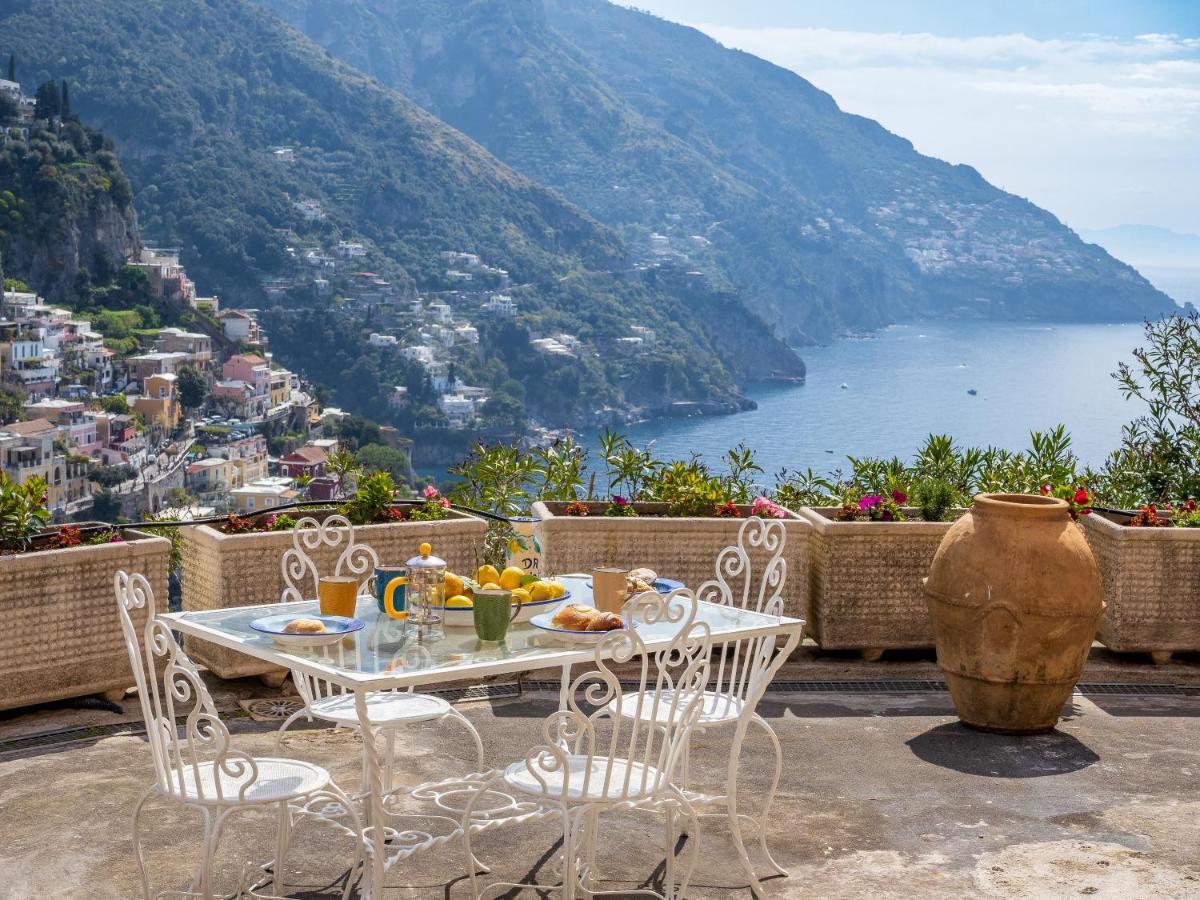 Villa Rosa House - Breathtaking View Of The Amalfi Coast Positano Exterior foto