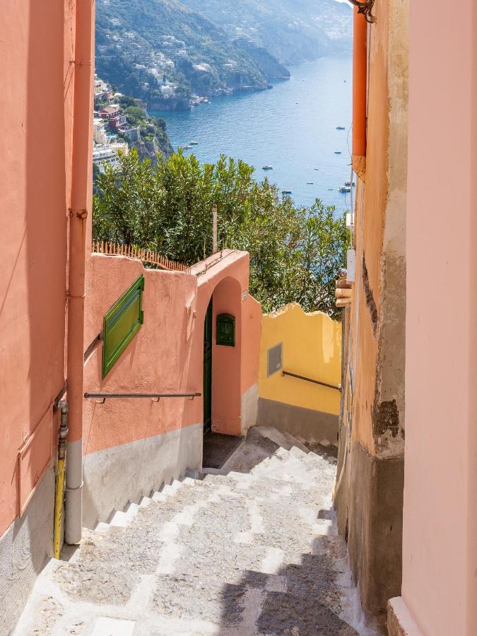 Villa Rosa House - Breathtaking View Of The Amalfi Coast Positano Exterior foto