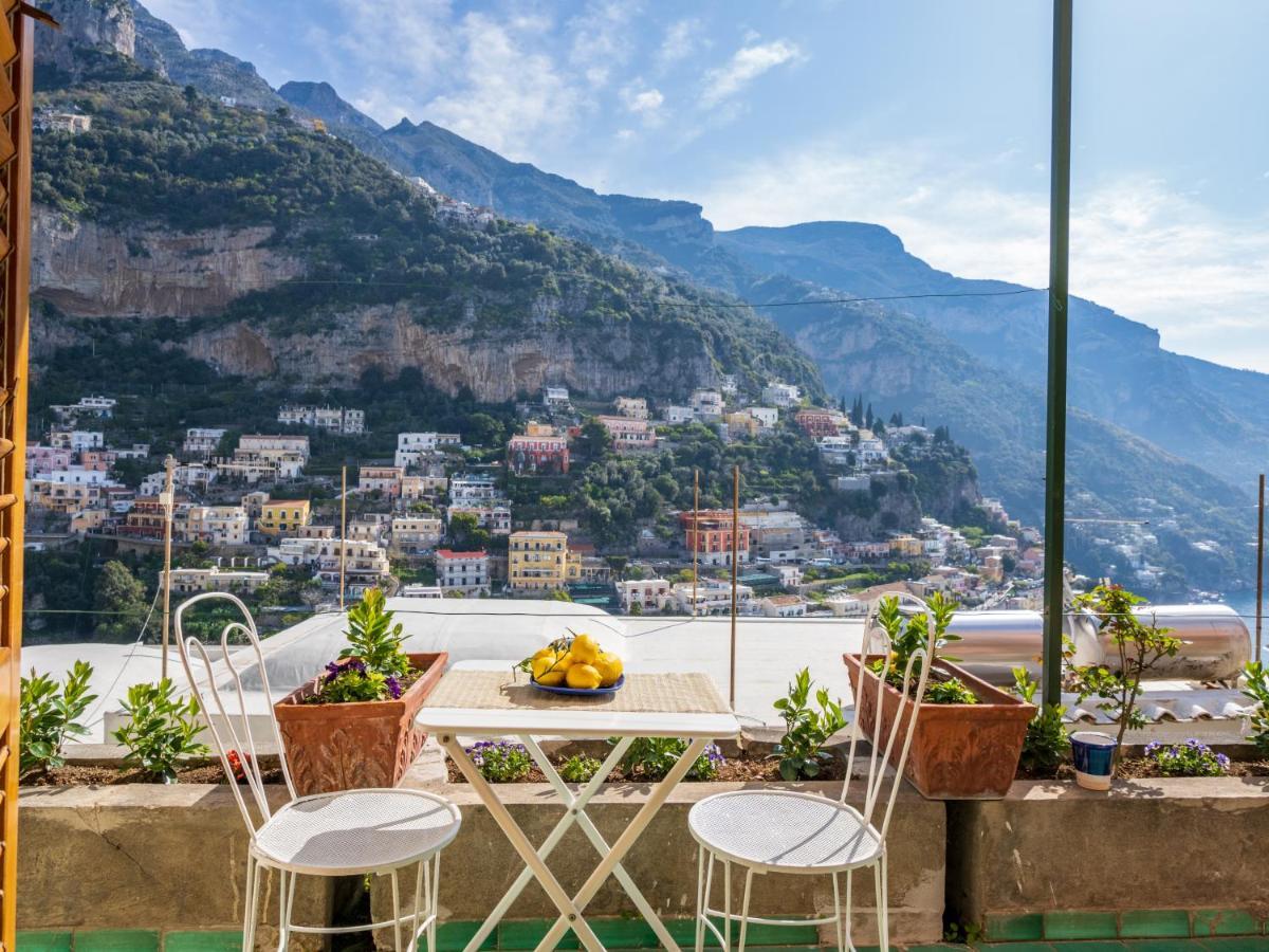 Villa Rosa House - Breathtaking View Of The Amalfi Coast Positano Exterior foto