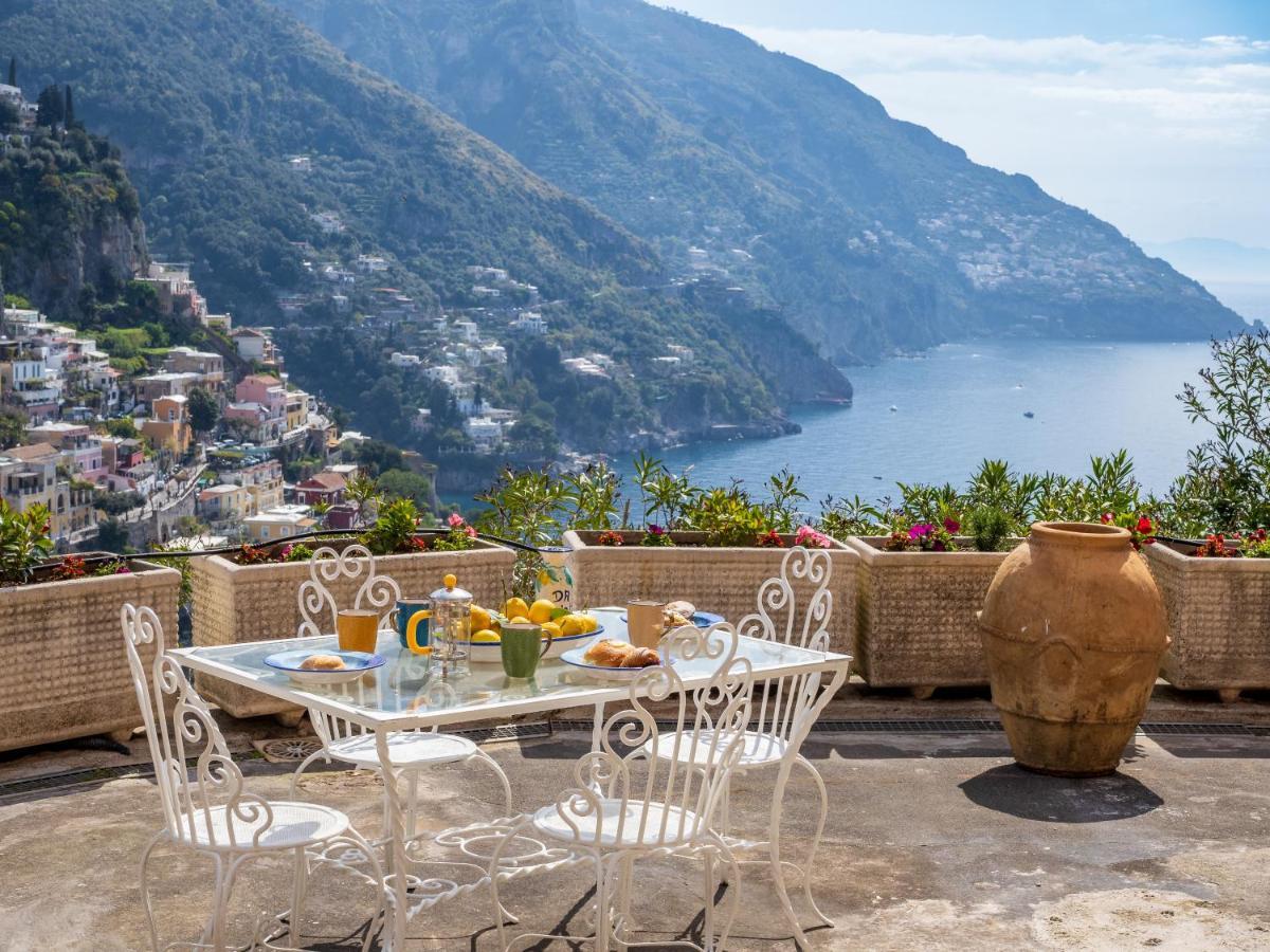 Villa Rosa House - Breathtaking View Of The Amalfi Coast Positano Exterior foto