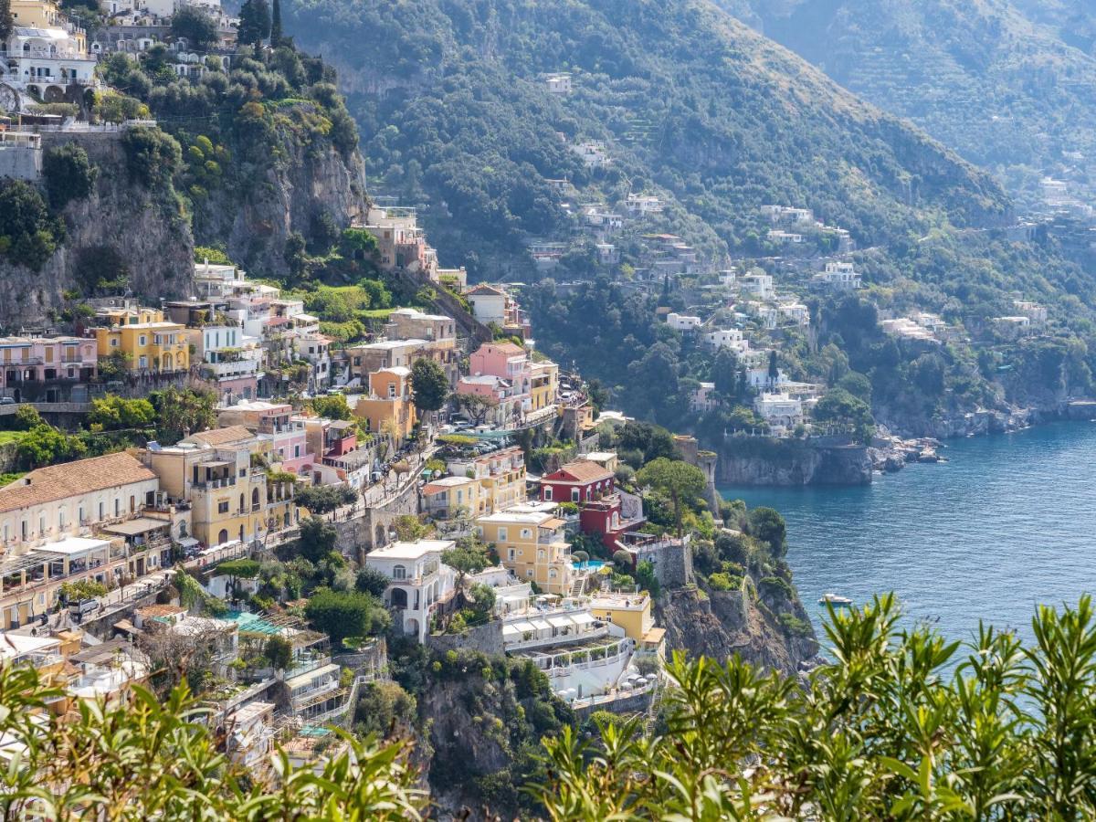 Villa Rosa House - Breathtaking View Of The Amalfi Coast Positano Exterior foto