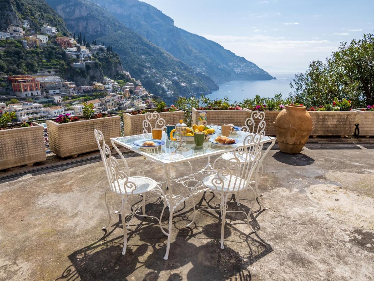 Villa Rosa House - Breathtaking View Of The Amalfi Coast Positano Exterior foto