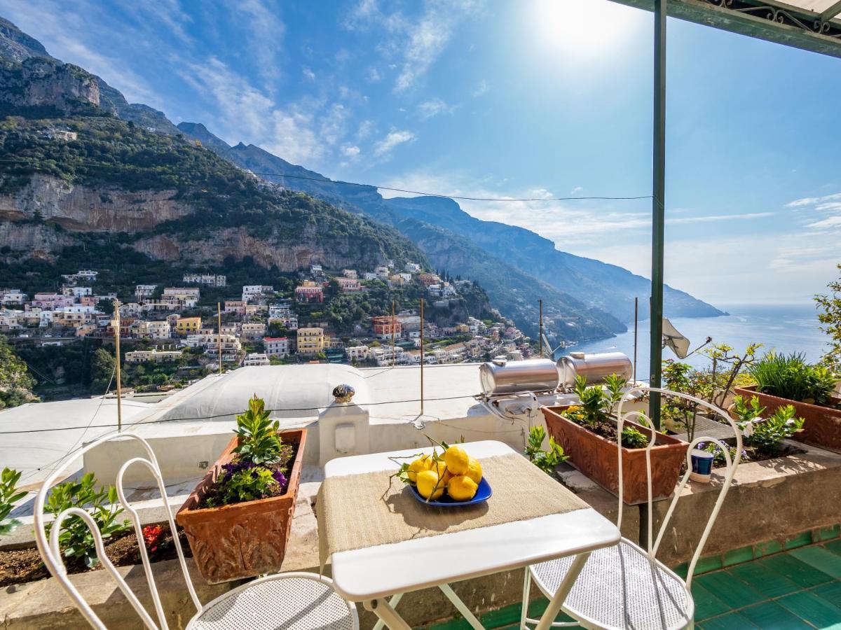Villa Rosa House - Breathtaking View Of The Amalfi Coast Positano Exterior foto